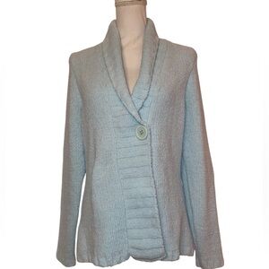First Issue •A Liz Claiborne Company• Women’s Knit Cardigan in Mint Green Size M